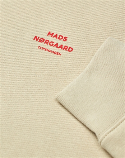 Mads Nørgaard - Standard Crew Logo Sweatshirt - Castle Wall